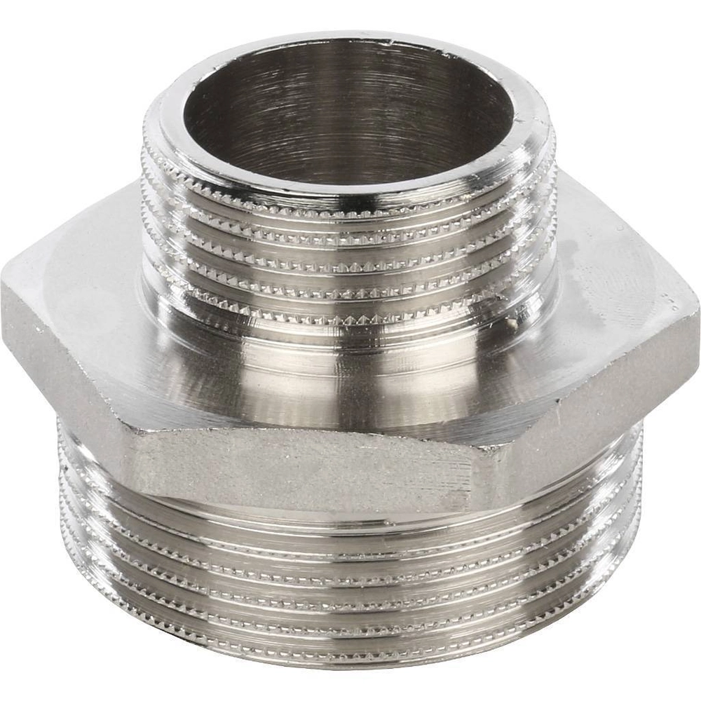 STOUT Ниппель НН переходной никелированный 1"1/2*1