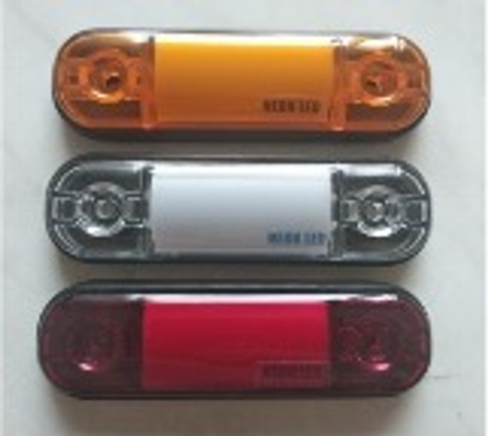 Фонарь контурный унив-й 160 красный LED NEON24В