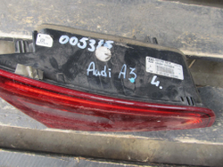 Фонарь задний левый внутренний LED Audi A3 (8V)  Б/У Оригинал 8V4945093A