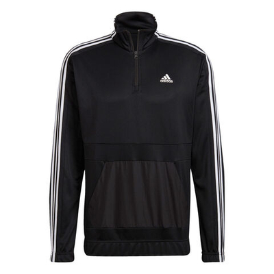 Мужские теннисные Костюмы adidas Tricot 1/4z Tracksuit Men - Black, White