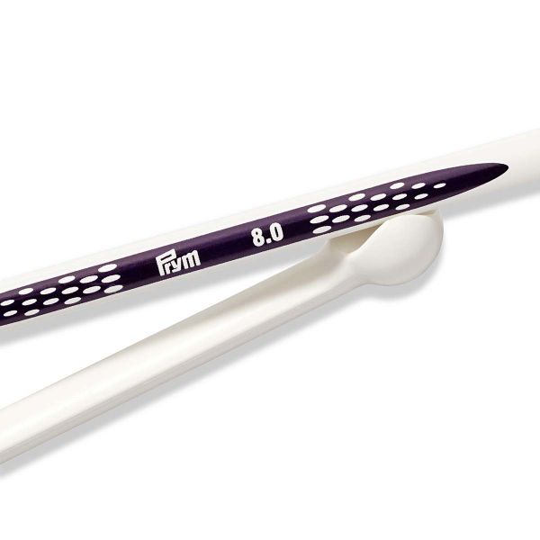 Спицы прямые, Prym Ergonomics ⌀8,0 мм, 35 см