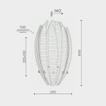 Настенный светильник MODELUX ML.9555.400 CP