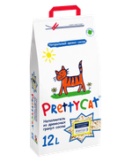 PrettyCat Древесный наполнитель "Wood Granules" 4кг (12 л) (27022)