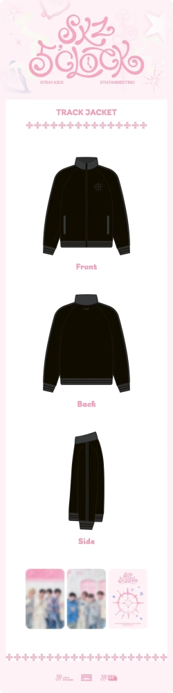 Мерч Stray Kids TRACK JACKET – SKZ 5’CLOCK