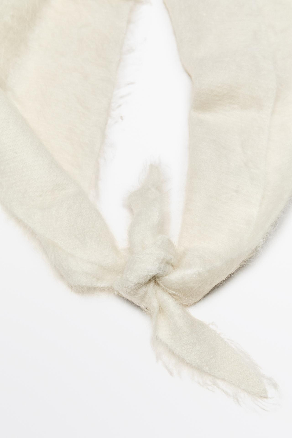 Massimo Dutti Бандана из 100% кашемира, кремовый