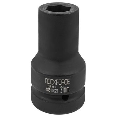 Головка ударная глубокая 21мм 1'' 6гр. RockForce##Rock FORCE RF-48510021