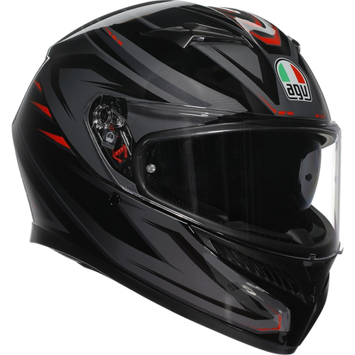 Купить Мотошлем Интеграл AGV K3 Syth / Черно-красный