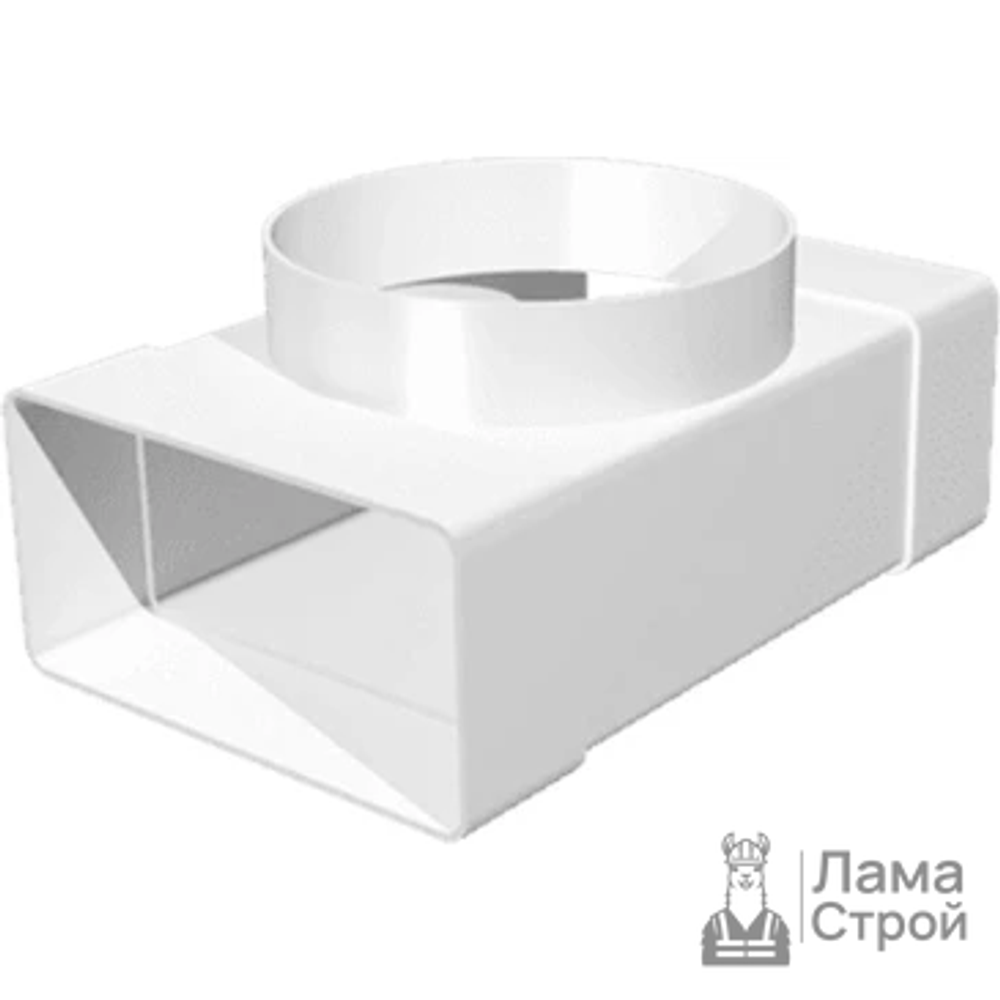 Тройник ТФП Ø100 мм с выходом 55 × 110 пластик ERA