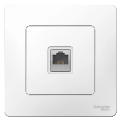 BLANCA С/У РОЗЕТКА компьютерная RJ45, кат.5E, БЕЛЫЙ