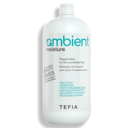 Бальзам пептидный для сухих и ломких волос Peptide Ambient Moisture Tefia, 950мл