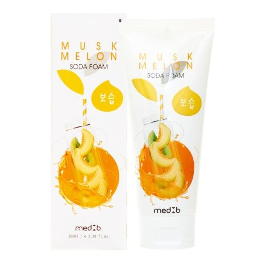 MEDB Пенка для умывания с экстрактом мускусной дыни и содой Muskmelon Soda Foam