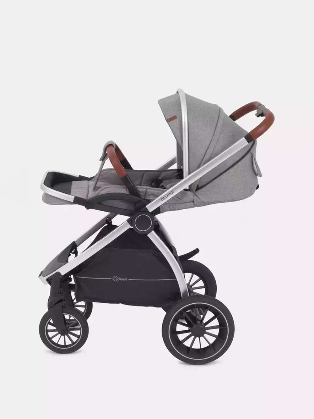 Коляска детская 2-в-1 "CRUISE" RA320 Mineral Silver