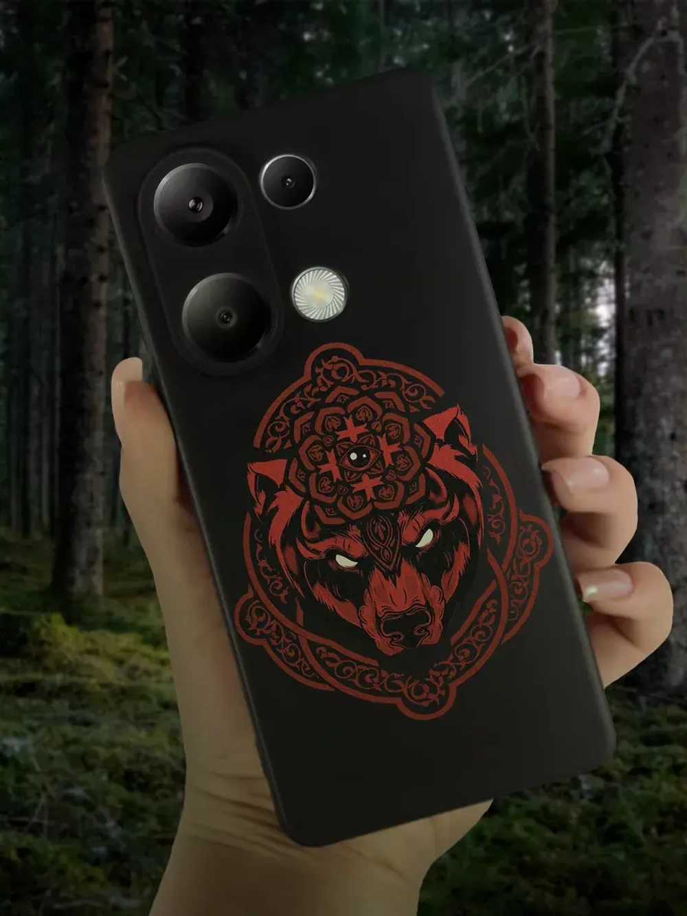 Чехол на Xiaomi Redmi Note 13 Pro 4G, Poco M6 Pro с принтом