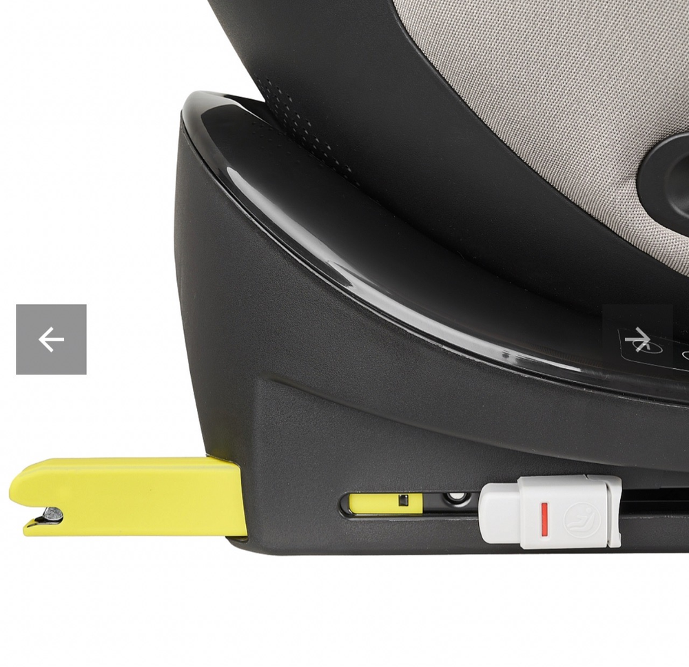 Автокресло детское Pituso Roys PRO ISOFIX I-SIZE группа 0/1/2/3 (0-36) серый