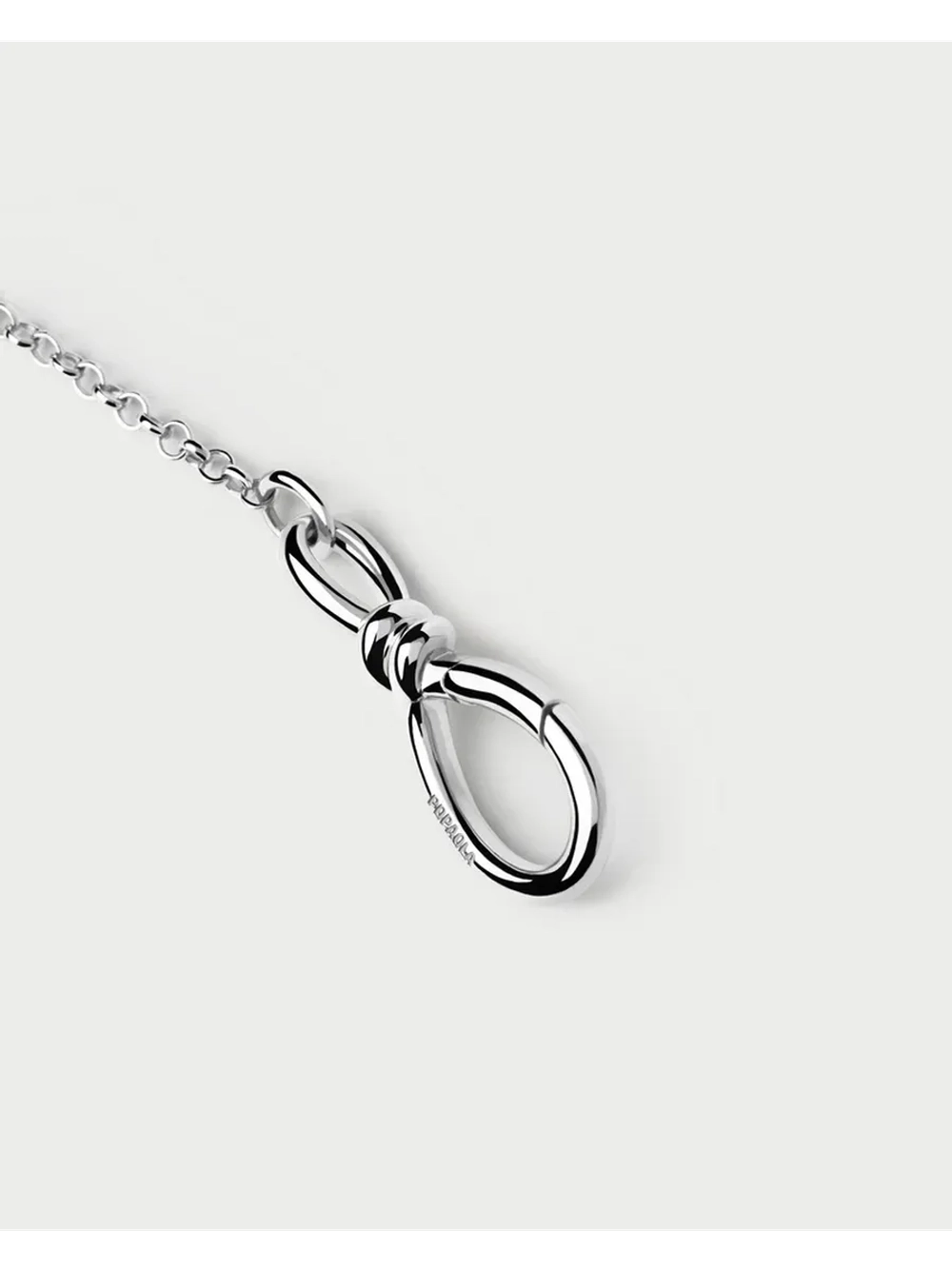 Цепочка Stacker Clasp Серебро 925 пробы покрытое родием
