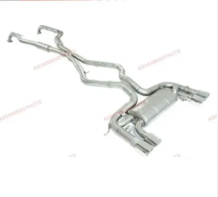 Выхлопная система с заслонками для BMW X5M X6M F85 F86 2013-2019 4.4 biturbo