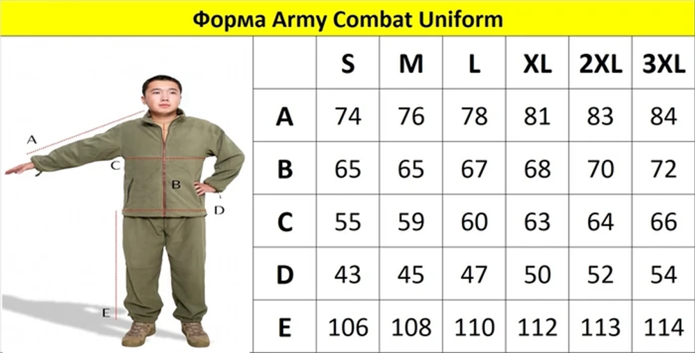 Форма Army Combat Uniform