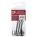 Двойник Crazy Fish Long Tail Double Hook 3шт LTDH -