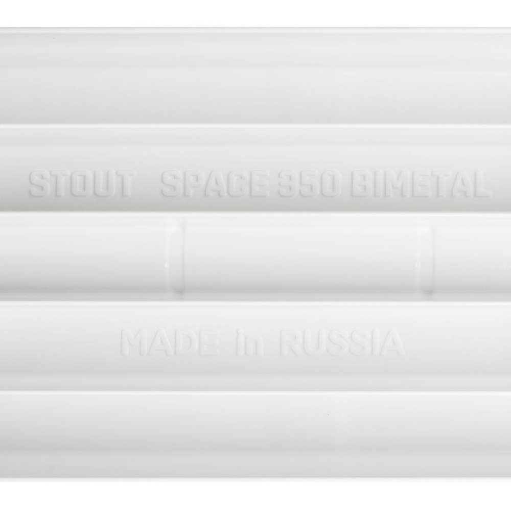 STOUT Space 350 14 секций радиатор биметаллический боковое подключение