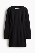 Платье с открытой спиной — Чёрный — H&M 1318154