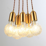 Pendant design lamp Crystal Bulb by Lee Broom (Matte)