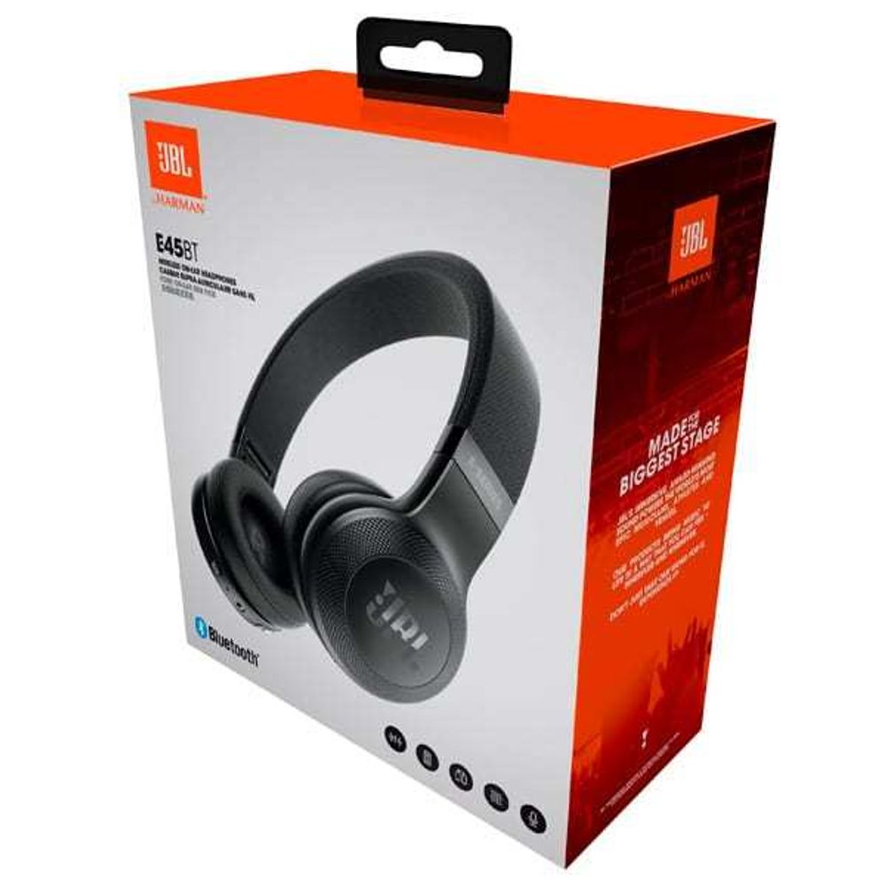 Беспроводные наушники JBL E45BT Black - 4