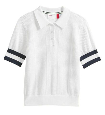 Женское теннисное поло Wilson Essex - bright white