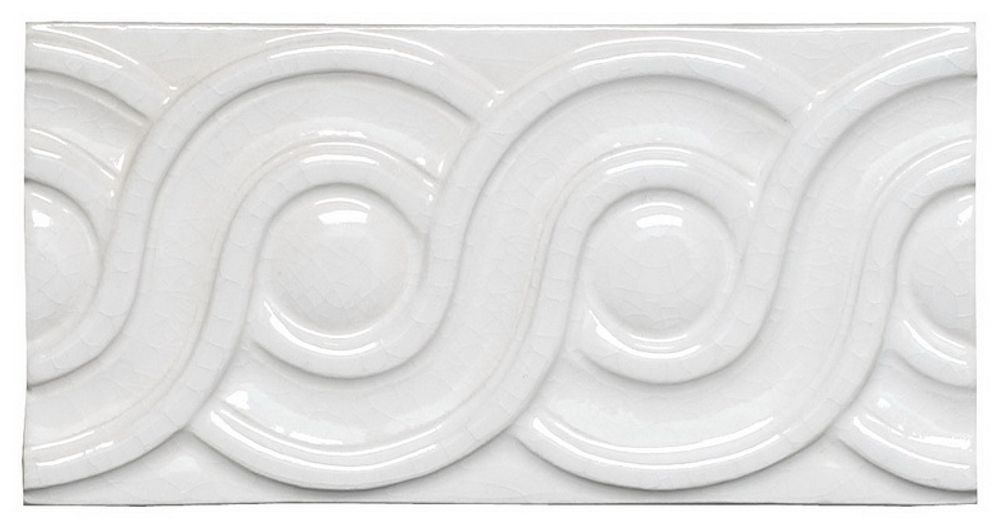 Бордюры ADEX MODERNISTA Relieve Clasico C/C Blanco