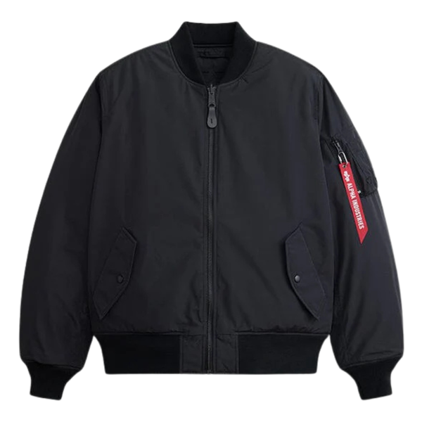 Бомбер Alpha Industries MA-1 Mod Flight Jacket Black (Черный