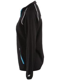 Женская теннисная толстовка Babolat Softshell Training Essential Women - black
