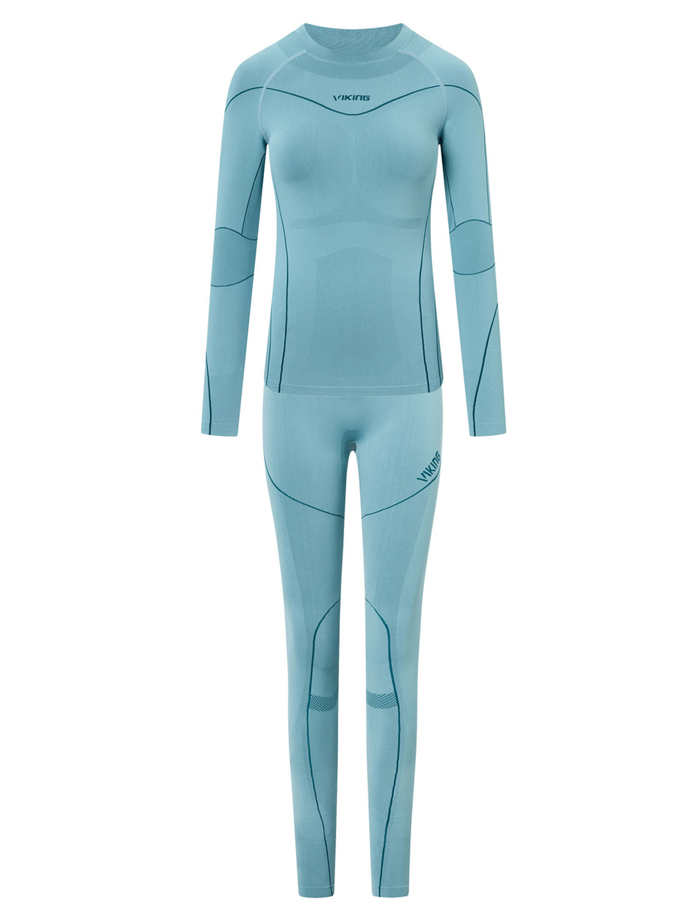 Комплект термобелья VIKING Gaja Turtle Neck Lady Set Turquise (US:XL)