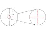 Прицел Gaut Obsidian 3-24x56, SF, сетка 31 (Half MD), подсветка красная, 30мм, 1/4 МОА, IPX7, 782г