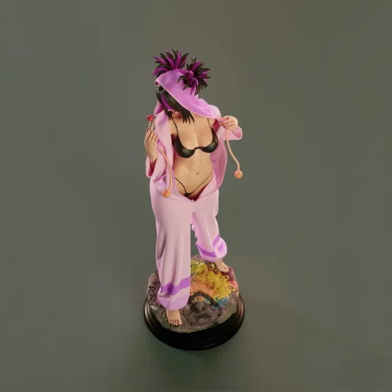 Juri pink Pajamas - Street Fighter