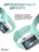 Ремешок Gurdini Sport Band (силиконовый) Apple Watch 38mm/40mm (S/M) Beryl