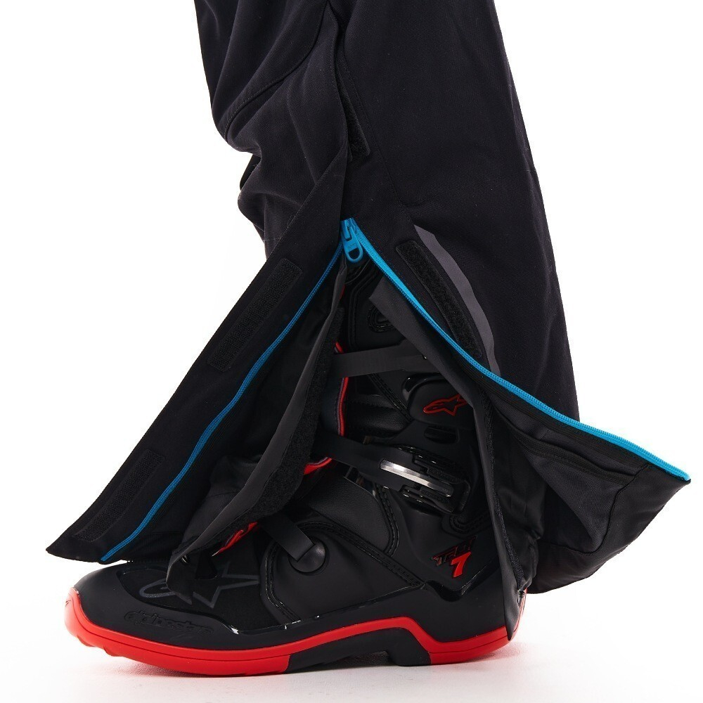 ШТАНЫ DRAGONFLY ЭНДУРО FREERIDE BLACK - BLUE 2023