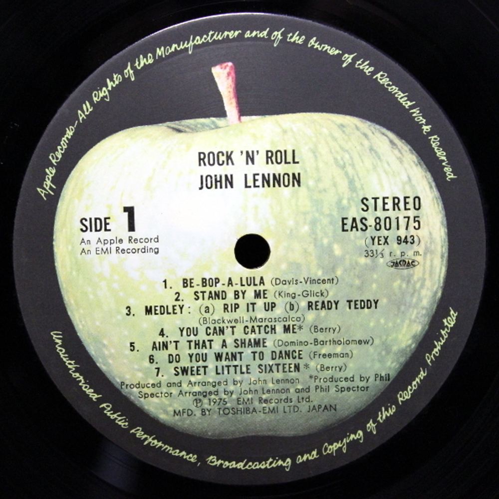 John Lennon / Rock 'N' Roll (LP)