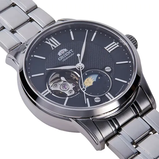 Мужские часы Orient RA-AS0008B10B японские механические с автоподзаводом