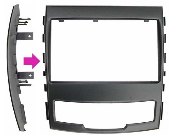 Рамка переходная Incar RSY-N04 Actyon 2011+ 2din