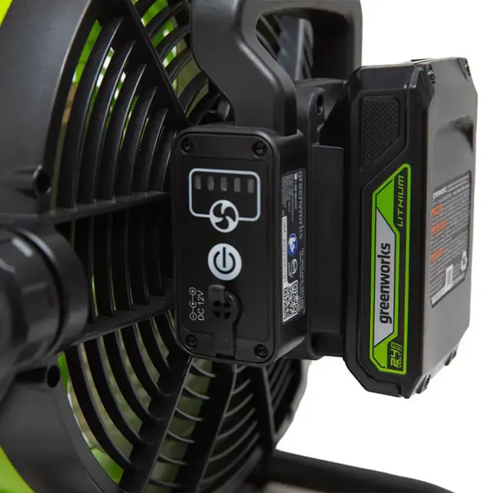 Вентилятор с гибридным питанием Greenworks G24FAN (без АКБ и ЗУ) 3503407