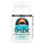 Source Naturals, OptiZinc®, 240 таблеток