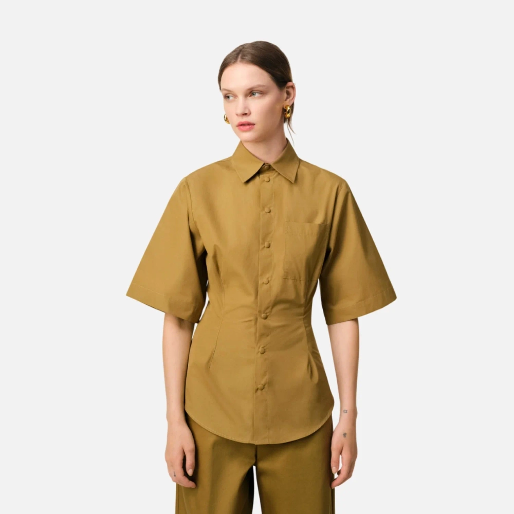 Рубашка AMI Paris Shirt женские