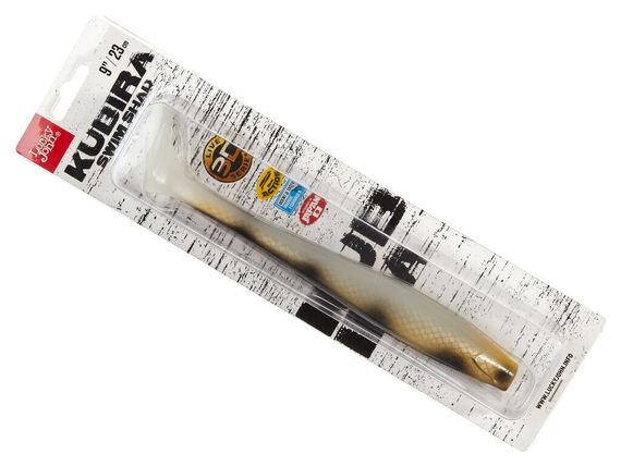 Виброхвосты LJ 3D BBS Series KUBIRA SWIM SHAD 9,0in (22,86)/PG28 1шт.
