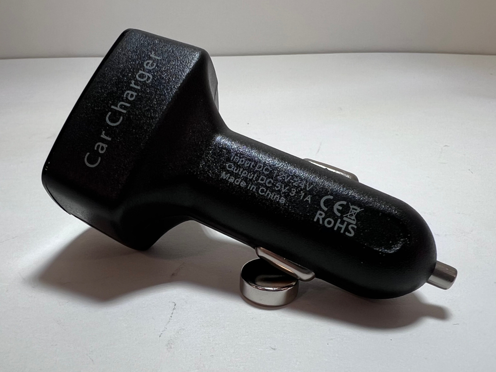 4 в 1 Вольтметр, термометр, зарядное устройство, в прикуриватель Quantoom V12-24USB, PG281 (1 шт.)