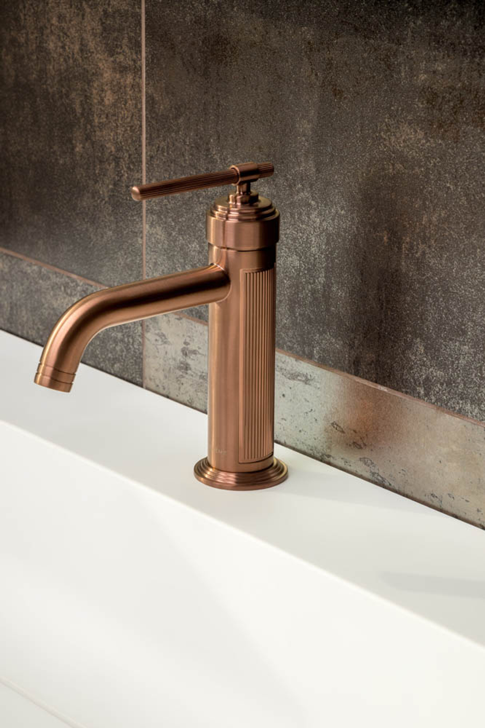 Смеситель для умывальника ETERNA COPPER BRUSHED