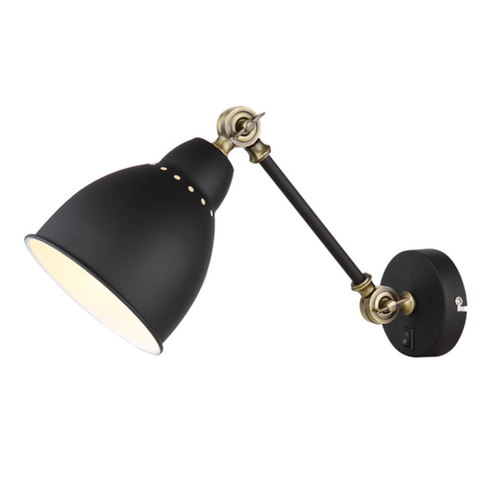 Настенный светильник Arte Lamp BRACCIO A2054AP-1BK