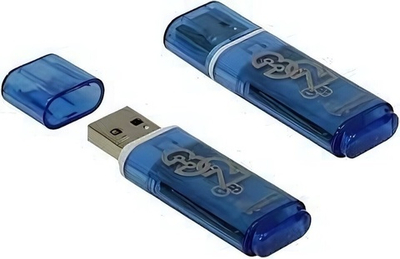 Флеш-накопитель 32 Gb Smartbuy Glossy Blue