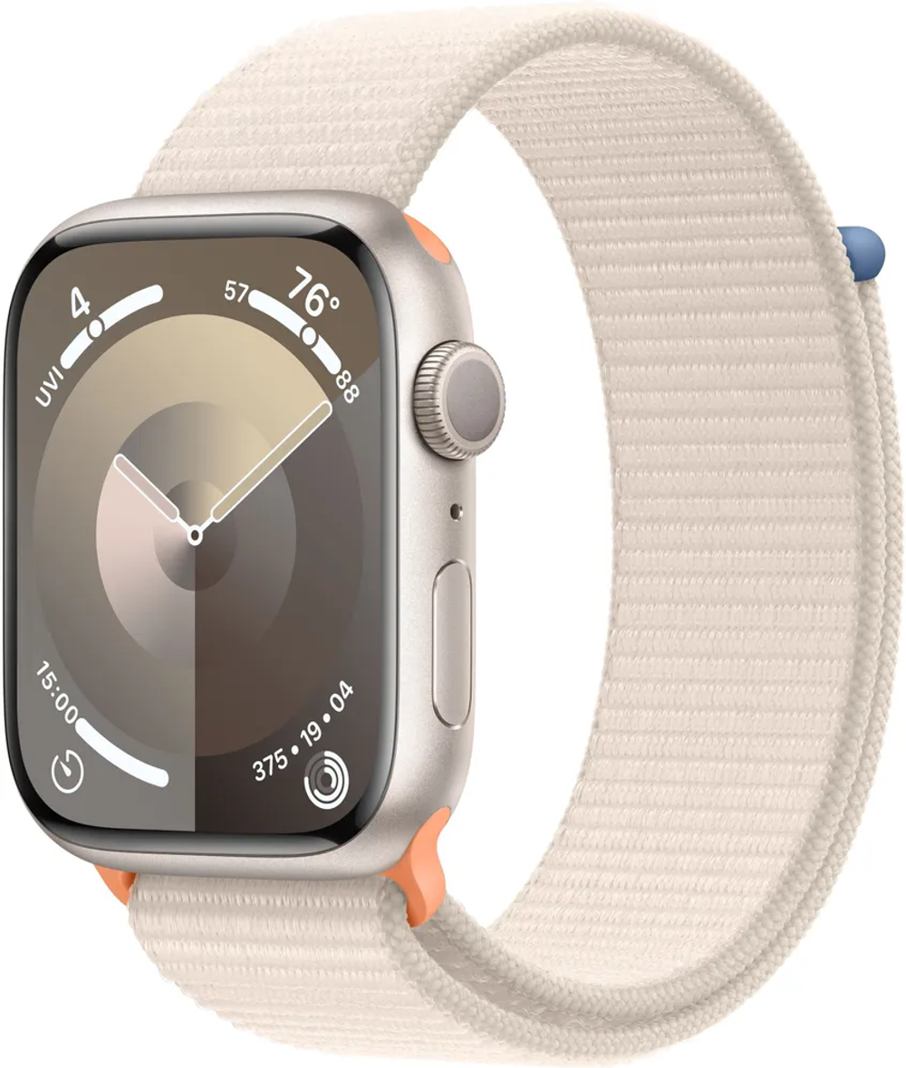 Умные часы Apple Watch Series 9 41mm Starlight Al Starlight SL GPS (MR8V3)