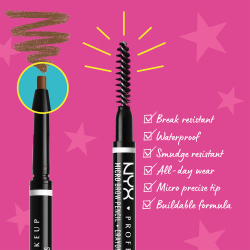 NYX Professional Makeup Micro Brow Pencil - Карандаши для бровей оттенок 5.5 Cool Ash Brown, 0 g