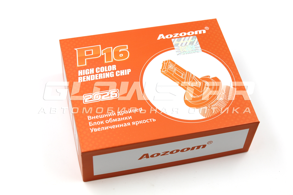 Светодиодные лампы Aozoom P16 H4 (комплект, 2шт)