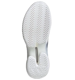 Мужские кроссовки теннисные Adidas Barricade 14 M - cloud white/tech grey metallic/maroon